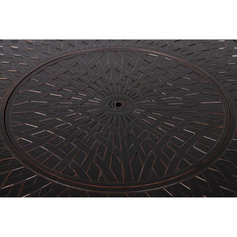 Wagner Round Aluminum Fire Pit - N/A