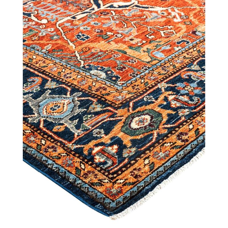 Serapi, One-of-a-Kind Hand-Knotted Area Rug - 5' 9" x 9' 0"