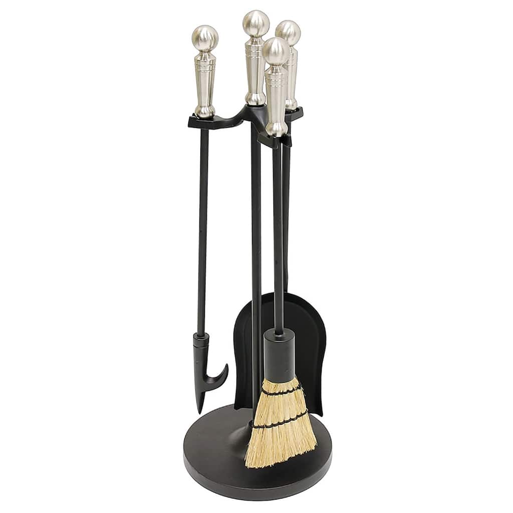 Achla Designs Holden Set of 4 Mini Fireplace Tools, 22 Inch Tall