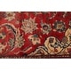 preview thumbnail 6 of 7, ECARPETGALLERY Hand-knotted Antalya Vintage Red Wool Rug - 7'7 x 11'2
