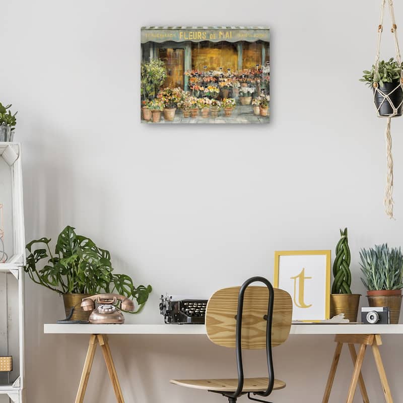Fleurs de Mai By Studio Arts Canvas Art Print