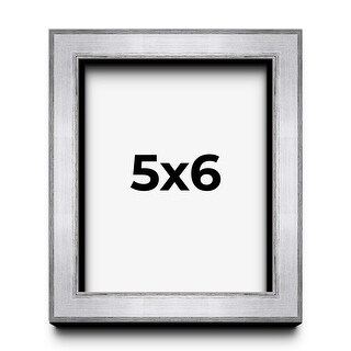 5x6 IN Shadow Box Frame Silver | 1.375 Inches Deep Real Wood - Bed Bath ...