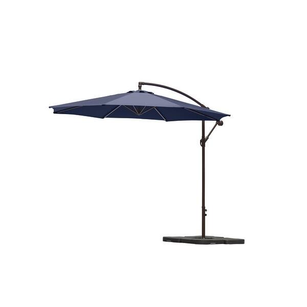 Shop Black Friday Deals On Weller 10 Offset Cantilever Hanging Patio Umbrella Base Not Included On Sale Overstock 20785140