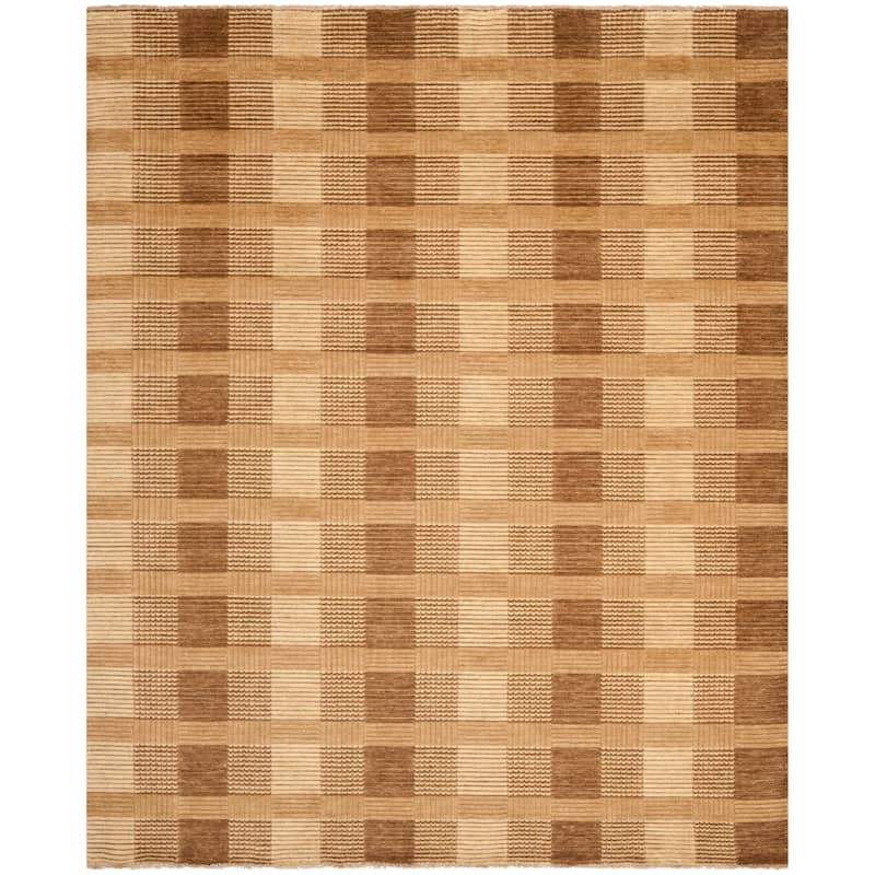 SAFAVIEH Couture Hand-knotted Tibetan Raakkeli Modern Wool Rug with