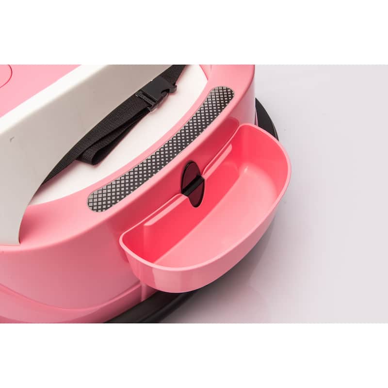12V Ride On Bumper Car W/Remote Control, LED Lights, Vehicle Body With Anti-Collision Padding Five-Point Safety Belt