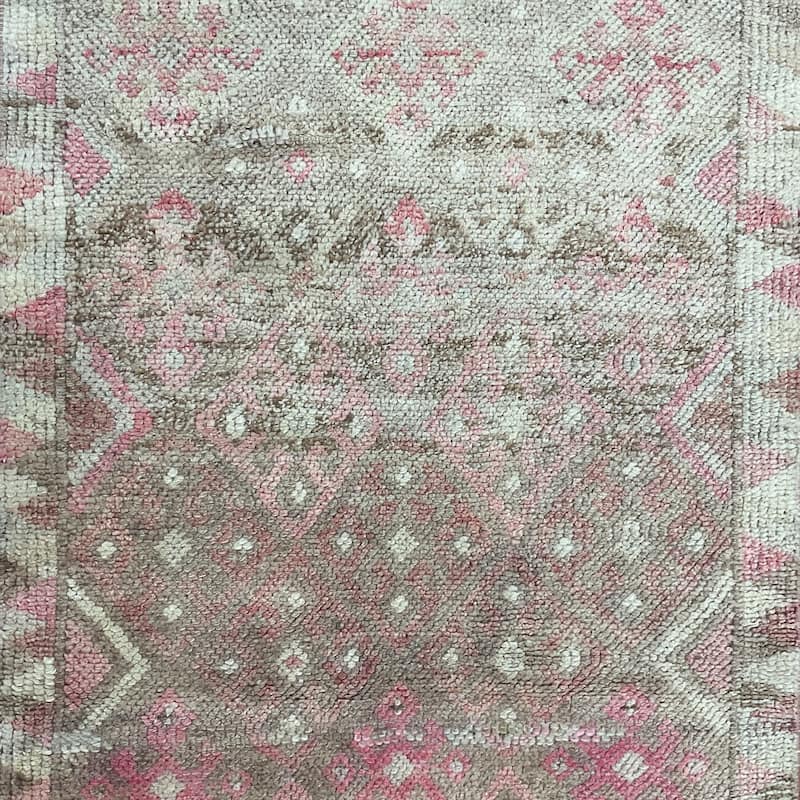 HERAT ORIENTAL Handmade Turkish Oushak Wool Runner - 2'9" x 9'6"