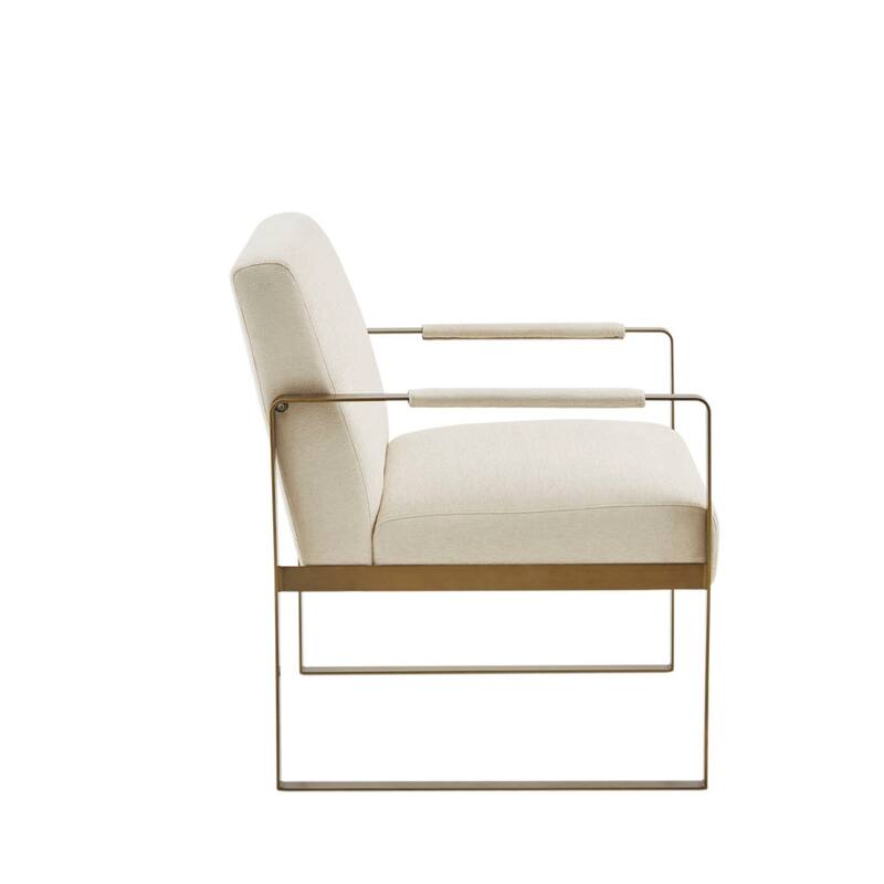 Accent Chair with Metal Leg for Living Room