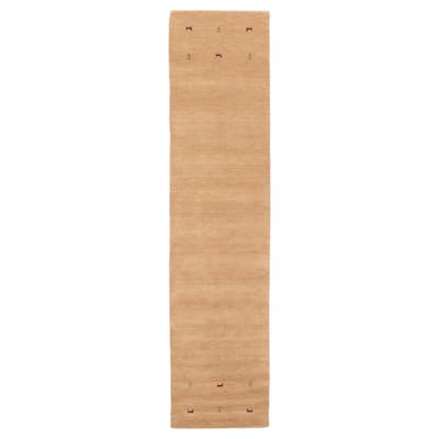 Kashkuli Gabbeh Beige Rug 2'7" x 11'3" - 2'7 x 11'3