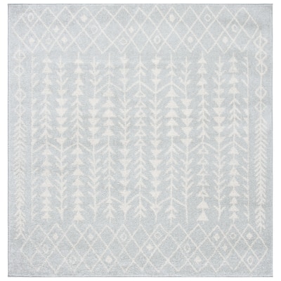 SAFAVIEH Tulum Adda Moroccan Boho Rug - 6'7" Square
