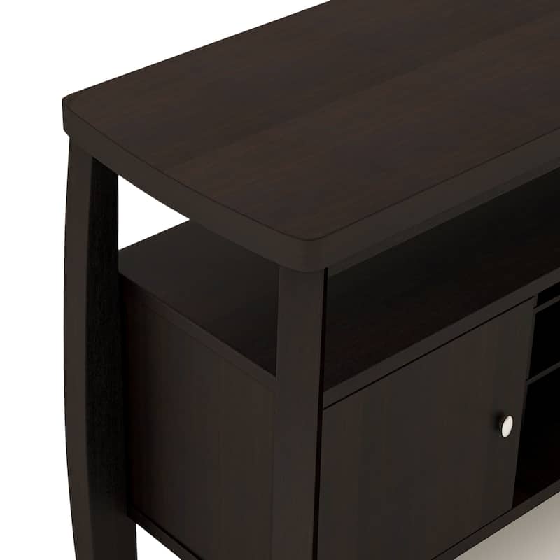 DH BASIC Mod Buffet Table with Shelf and Wine Grid by Denhour