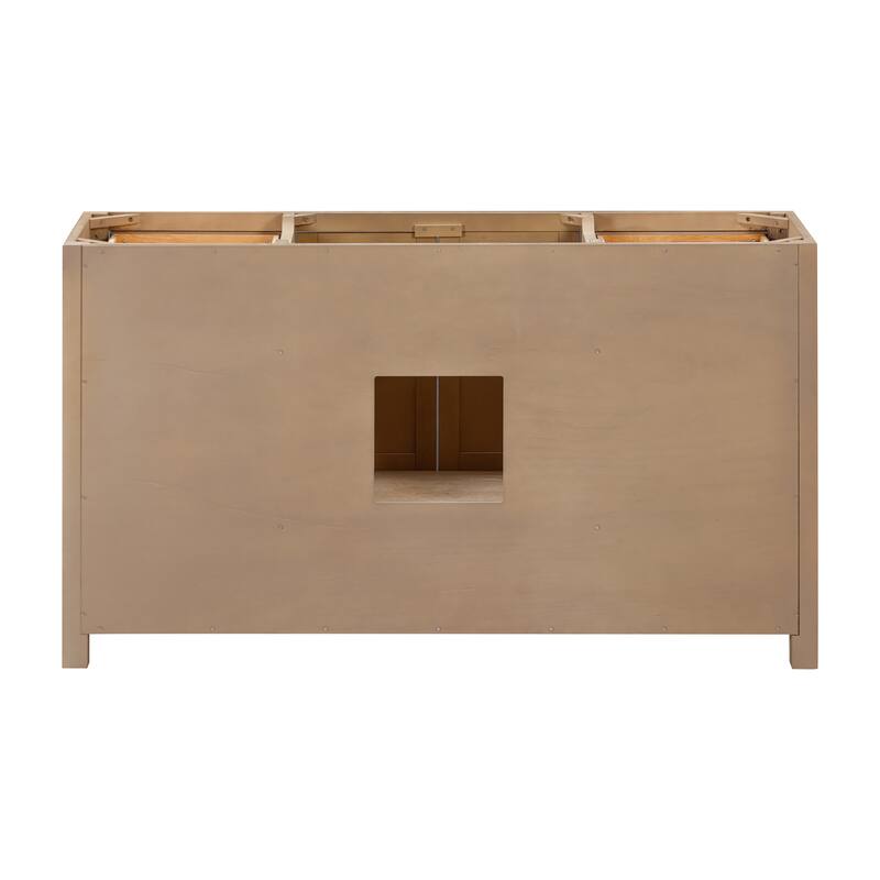 Avanity Modero 60 in. Single Vanity Only in Matte Black finish