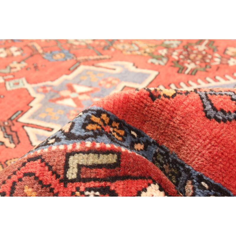 ECARPETGALLERY Hand-knotted Konya Anatolian Red Wool Rug - 4'2 x 7'0