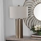 preview thumbnail 7 of 5, Uttermost Taria Brushed Brass Table Lamp
