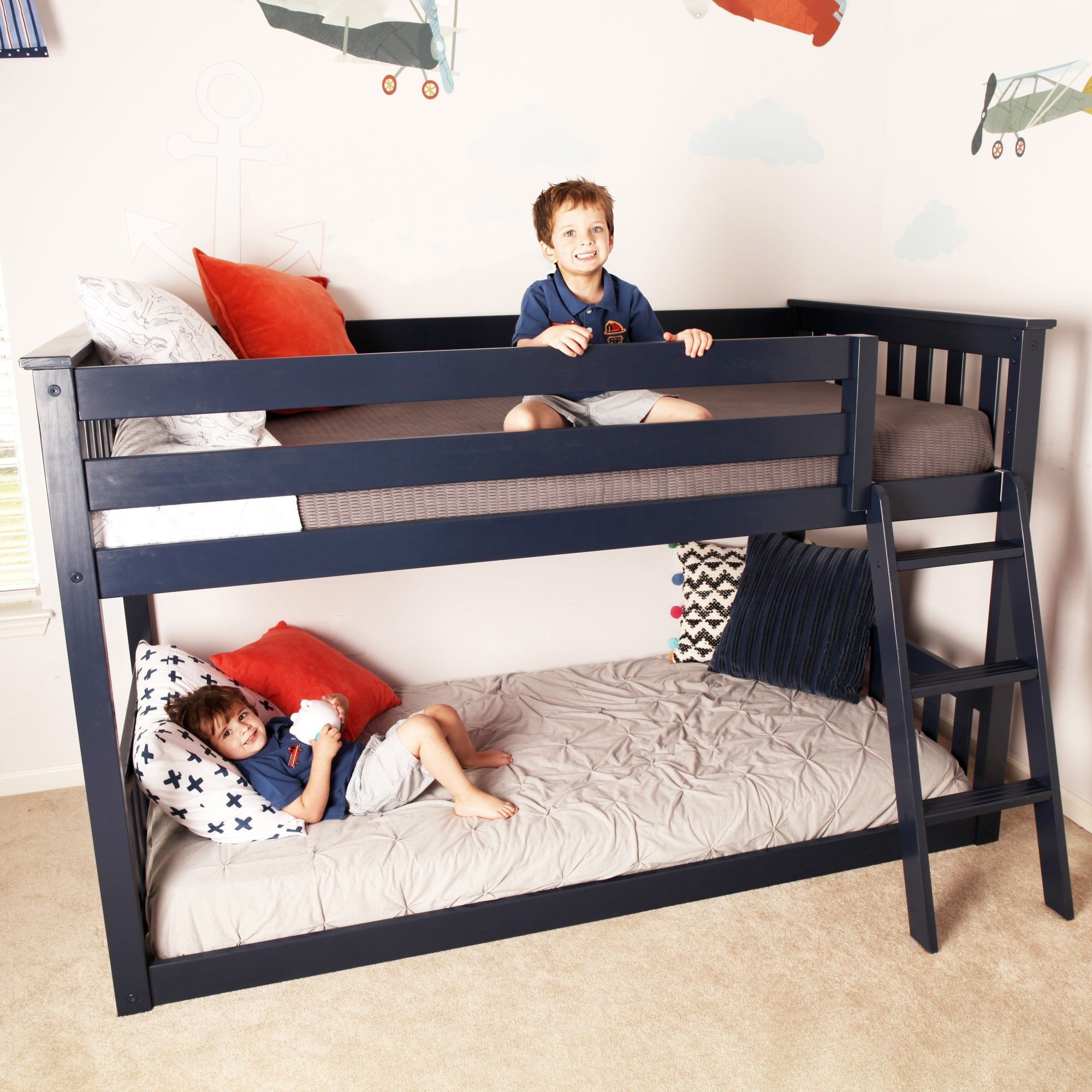 Max and lily low bunk bed store