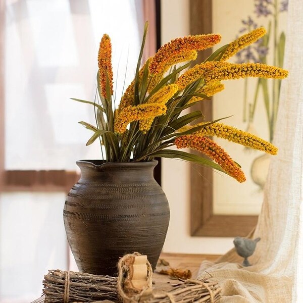 RusticReach Artificial Millet Stem 37" Tall