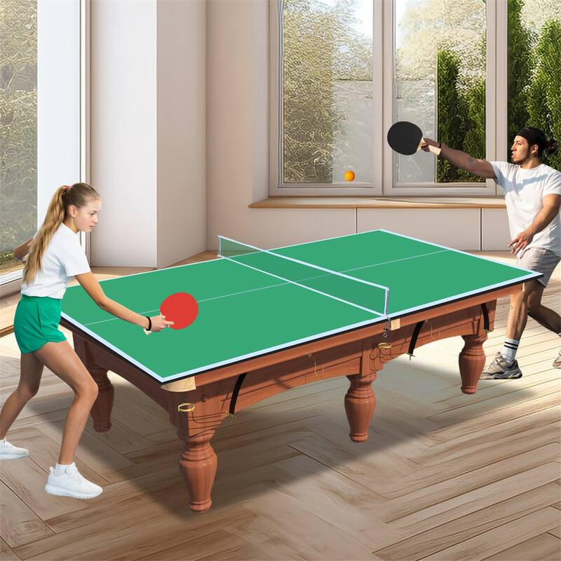 7*4ft Mid-Size Ping Pong Conversion Top Foldable,Table Tennis Table Top