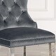 preview thumbnail 11 of 16, Clihome Velvet Tufted Upholstered Dining Chairs (Set of 2)
