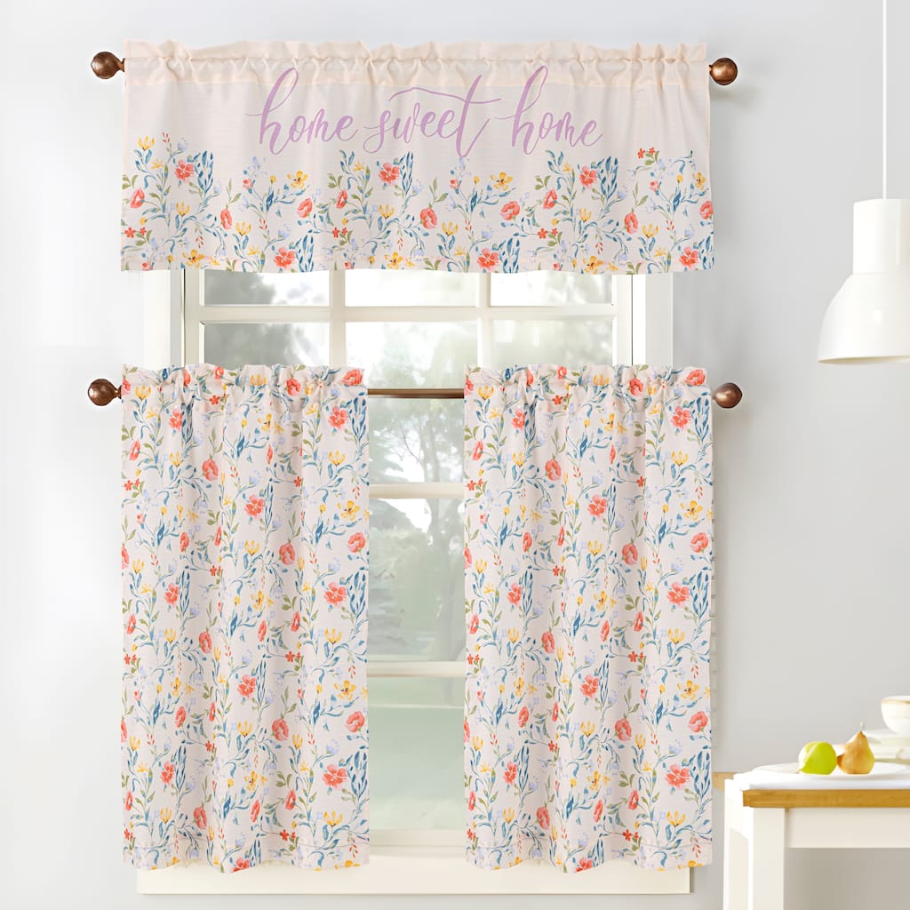Cucina Sweet Home Kitchen Curtain Set