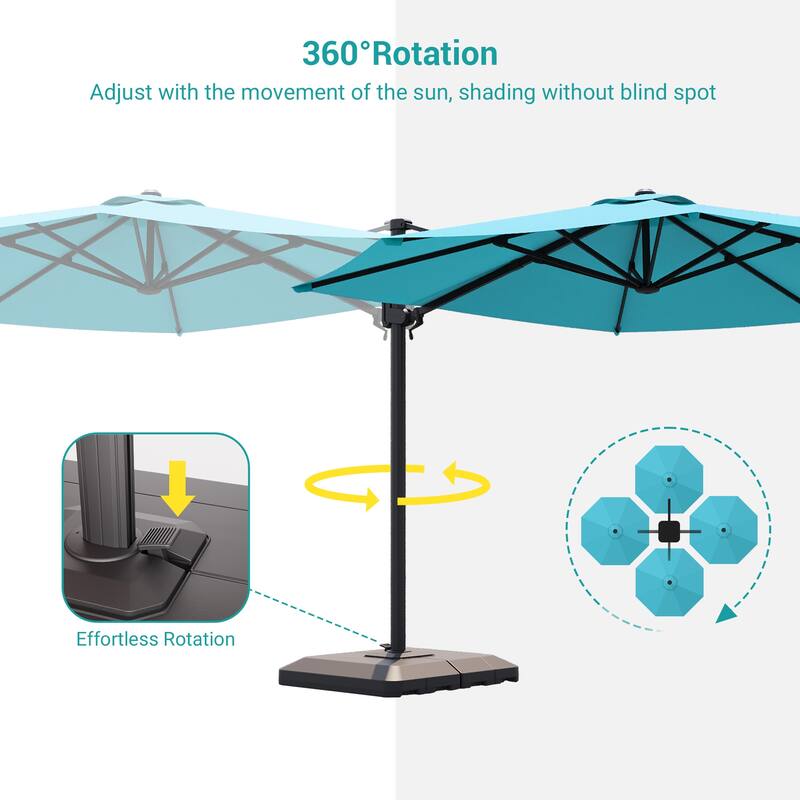 Sonkuki Outdoor 10FT Patio umbrella for Garden