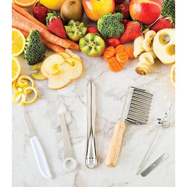 Norpro 5pc Fruit & Vegetable Garnishing Decorating Tool Set