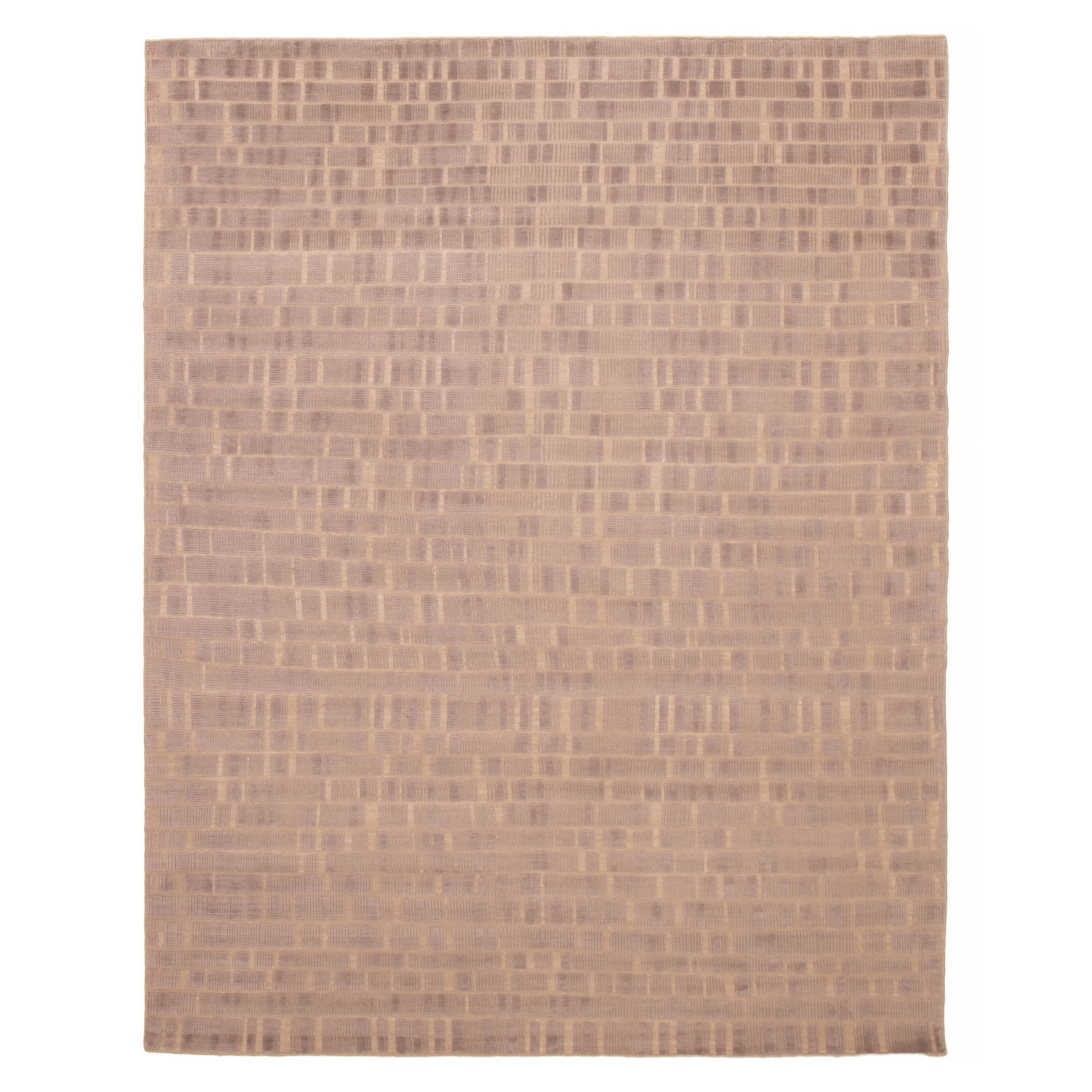 ECARPETGALLERY Hand-knotted Tangier Taupe Wool Rug - 7'10 x 10'0