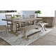 preview thumbnail 8 of 15, Kasey Reclaimed Wood Dining Bench by Kosas Home