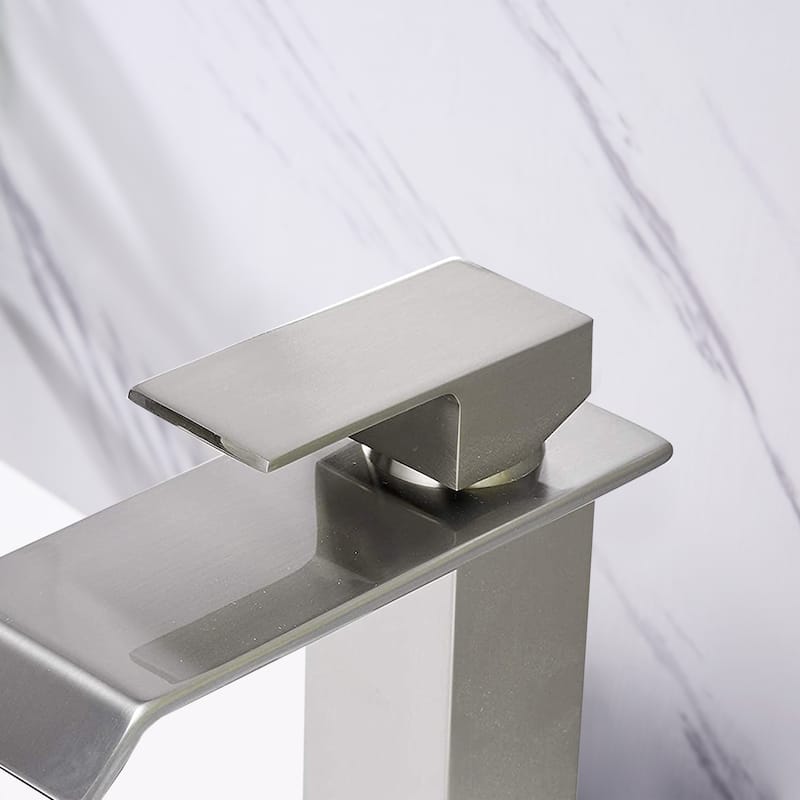 Waterfall Spout Bathroom Faucet