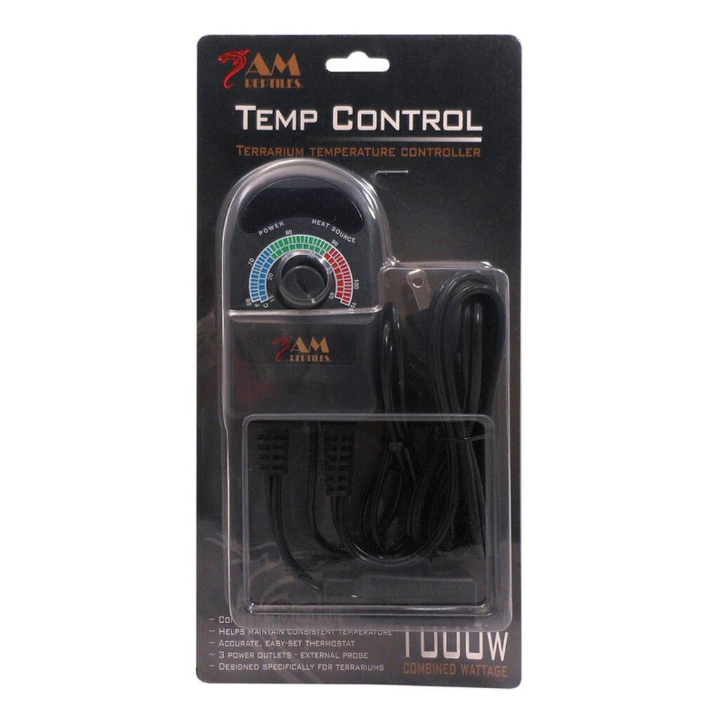 Temperature Control with Probe - 3 Outlet - 1000 W