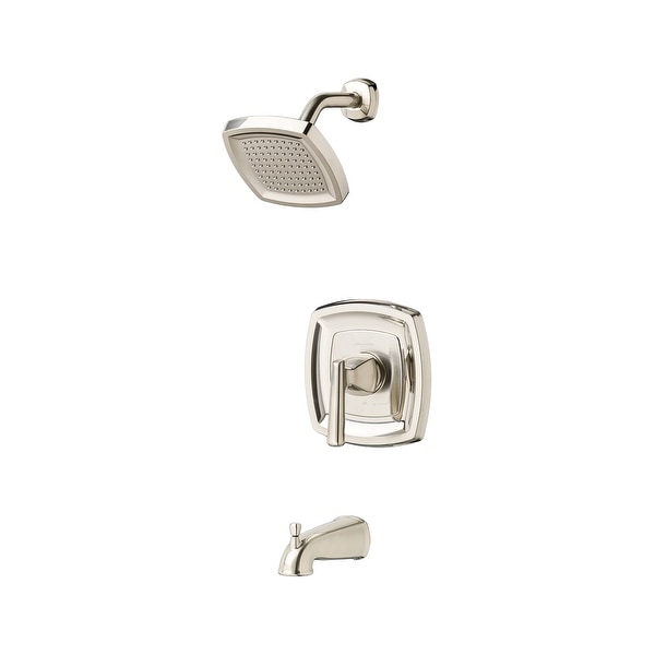 American Standard TU018.508 Edgemere Tub and Shower Trim Package with 1.8 GPM Single Function Shower Head