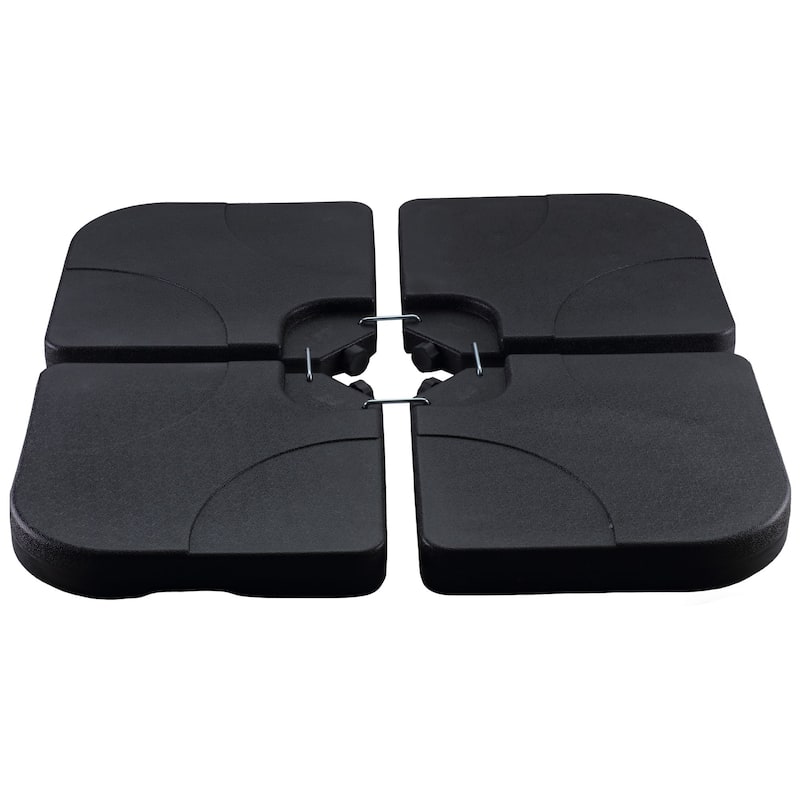 Autlaycil 4 PlateOutdoor Patio Cantilever Umbrella Base Weights - Bronze