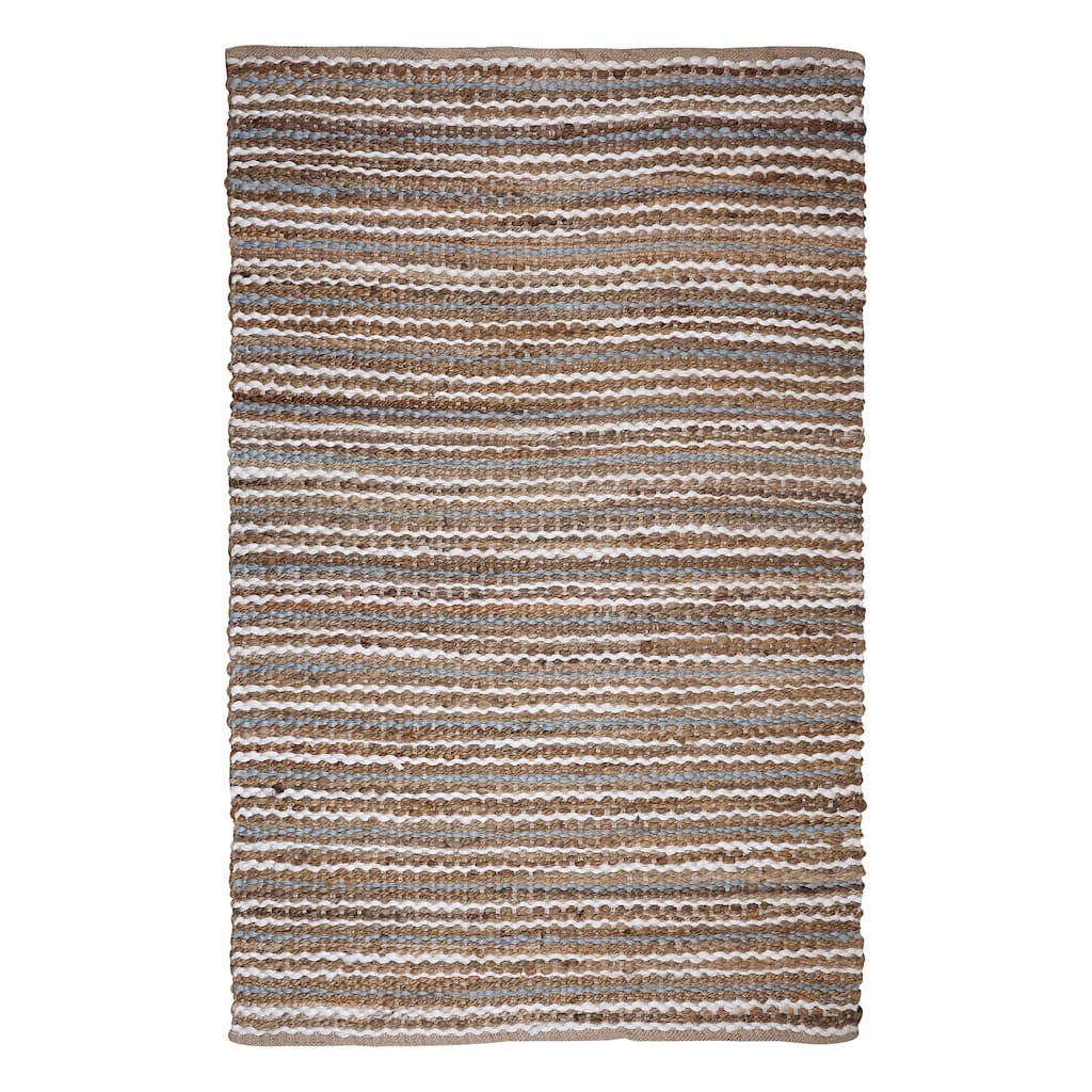 Lush Ambience Kiara Handmade Jute Rug- Rectangular