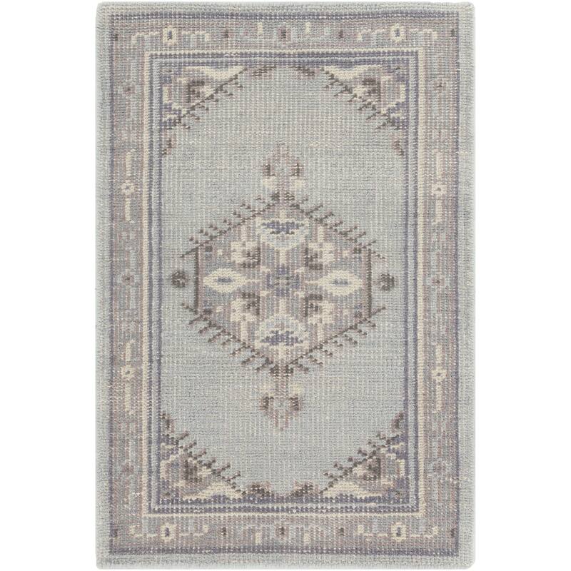 Hand-knotted Alford Boho Medallion Wool Area Rug
