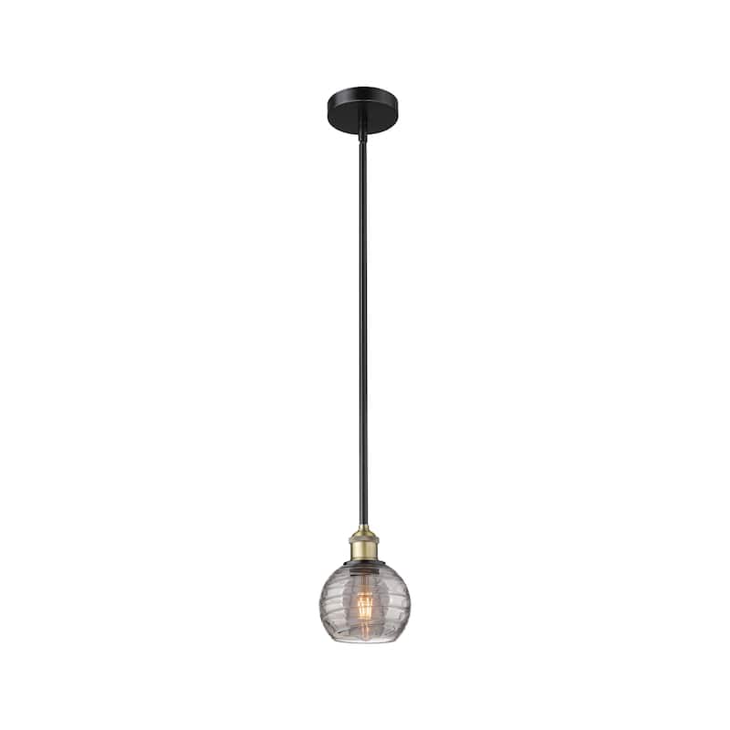 Innovations Lighting 616-1S 8 6 Athens Deco Swirl Pendant Athens Deco