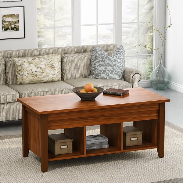 Shop Lift Top Coffee Table With Hidden Storage Compartment And