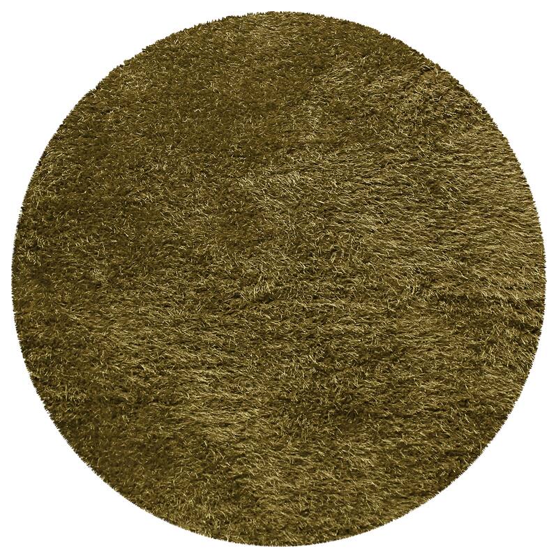 Superior Hand-tufted Plush Solid Shag Indoor Area Rug