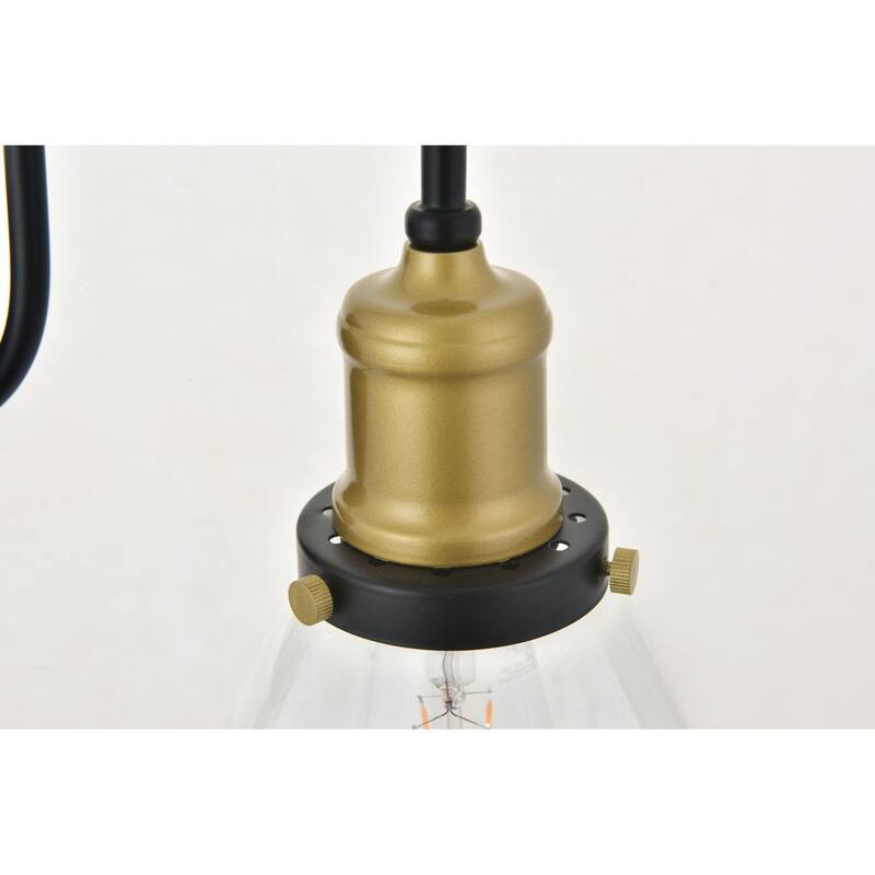 Elegant Lighting Histoire Single Light 11" Tall Wall Sconce