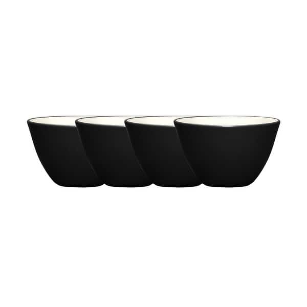 Noritake Colorwave Set Of 4 Mini Bowls, 4", 7 Oz. - Graphite