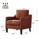 preview thumbnail 6 of 9, Fabric Modern Accent Chair Armchair
