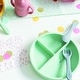 preview thumbnail 2 of 0, "Food & Fun" 3 Compartment Plate