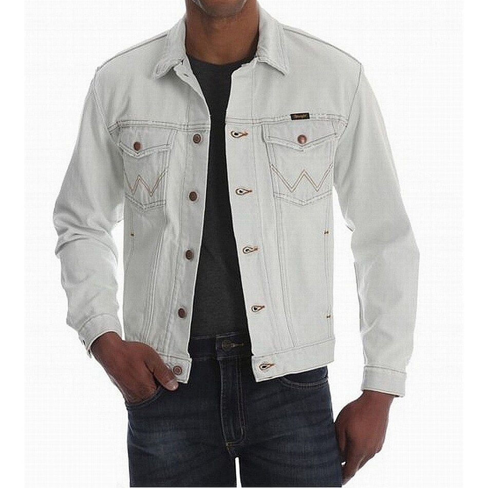 wrangler mens white jeans