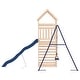 preview thumbnail 6 of 20, vidaXL Swing Set Outdoor Backyard Wooden Playground Equipment for Kids Age 3-8