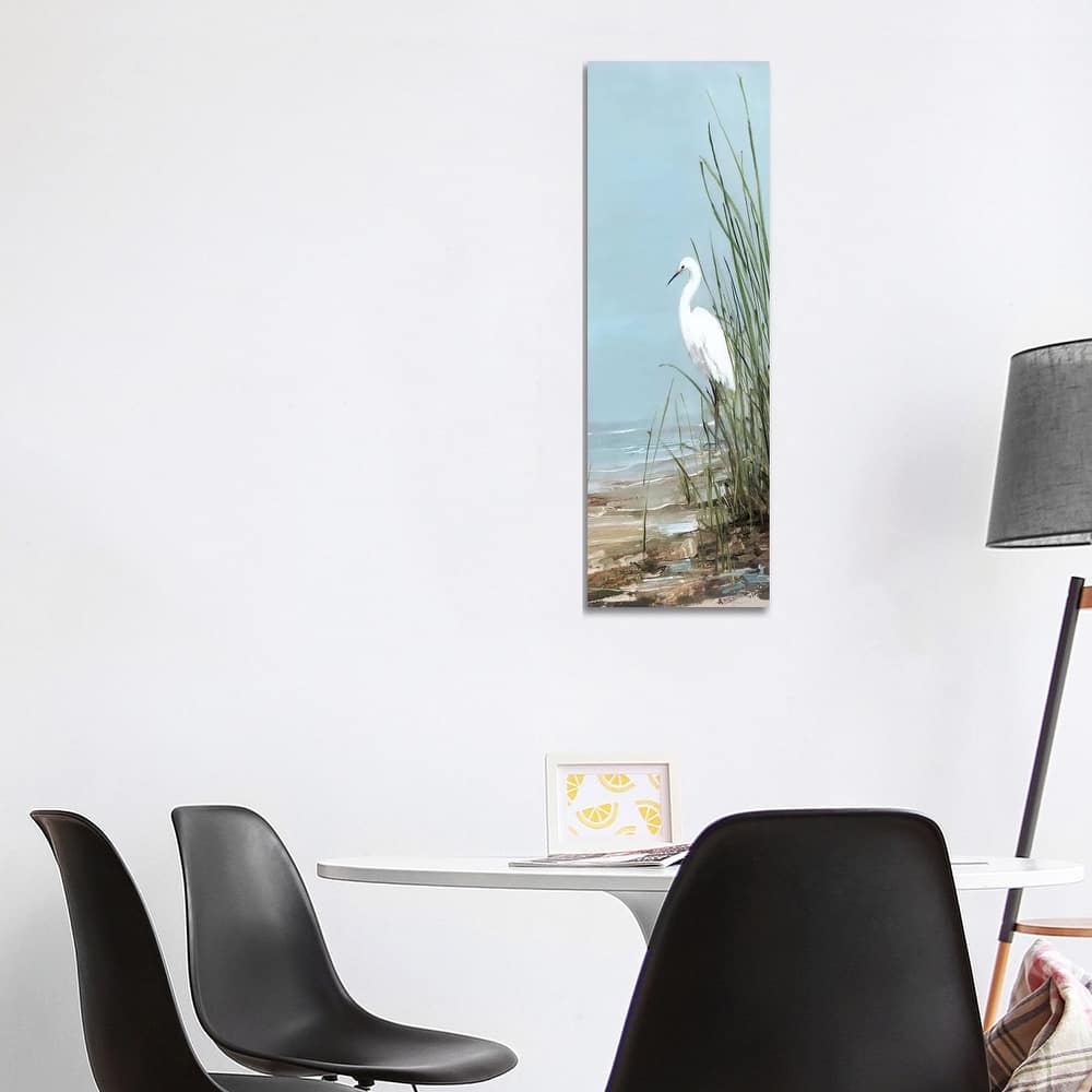 iCanvas "Island Egret II" by Sally Swatland Canvas Print