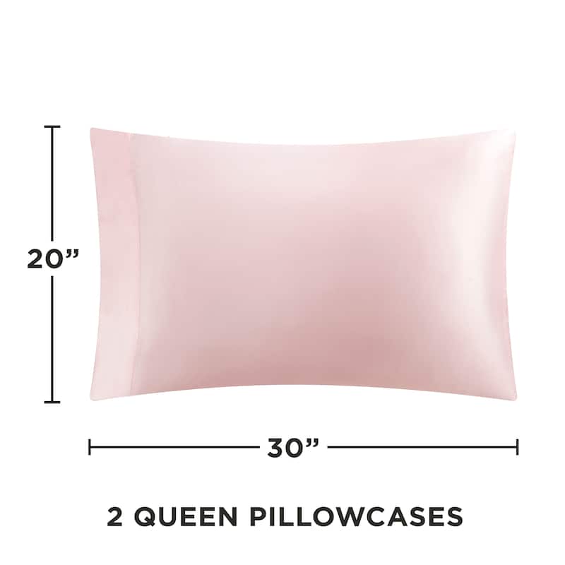 Juicy Couture Silky Satin Pillow Cases