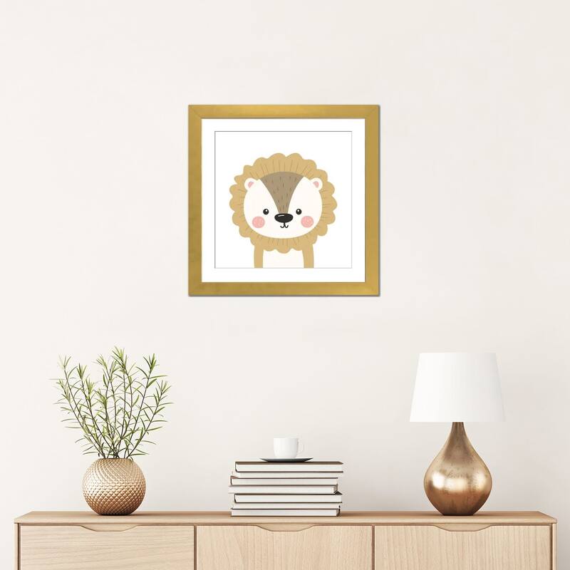 iCanvas "Cute Lion For Kids Room" by Art Mirano