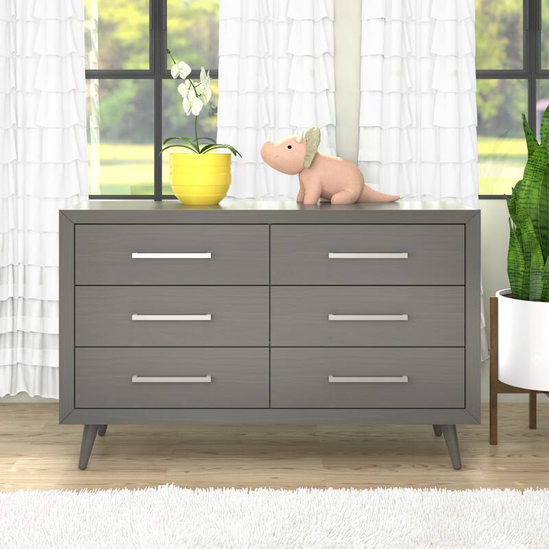 Cranbrook Double Dresser - Lunar Gray