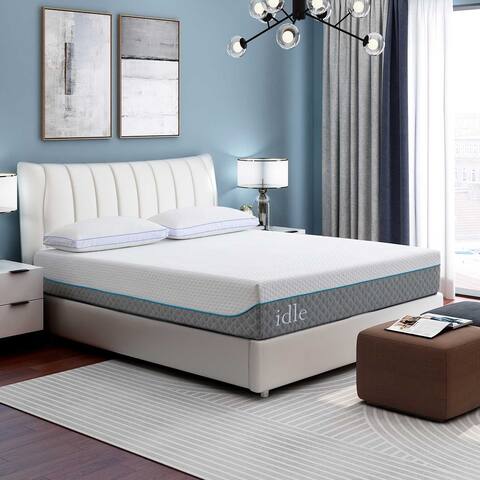 Memory Foam Mattress 12Inch, CertiPUR-US Certified, 2 Pillows Included