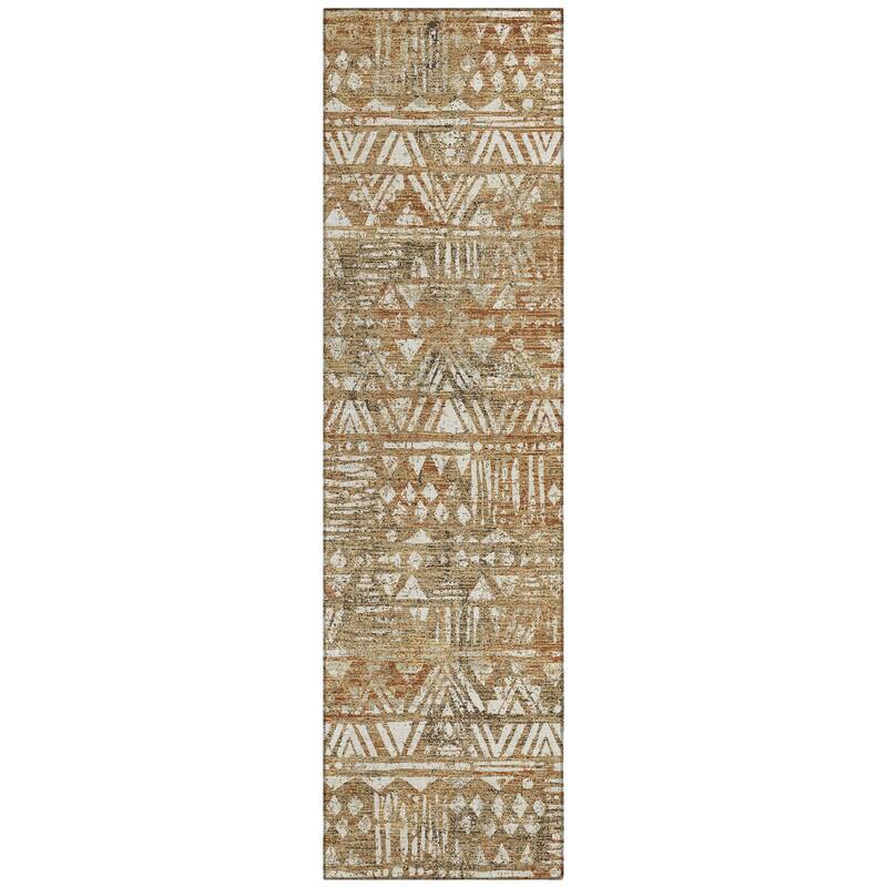 Machine Washable Indoor/ Outdoor Global Jara Chantille Rug