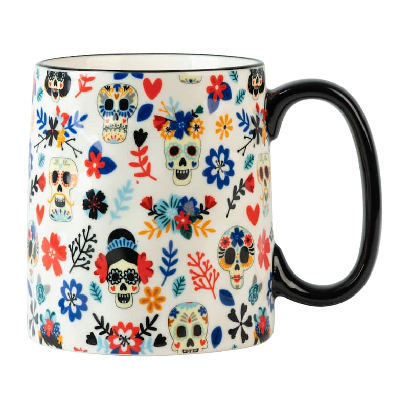 10 Strawberry Street Halloween Bella Mugs, Set of 4