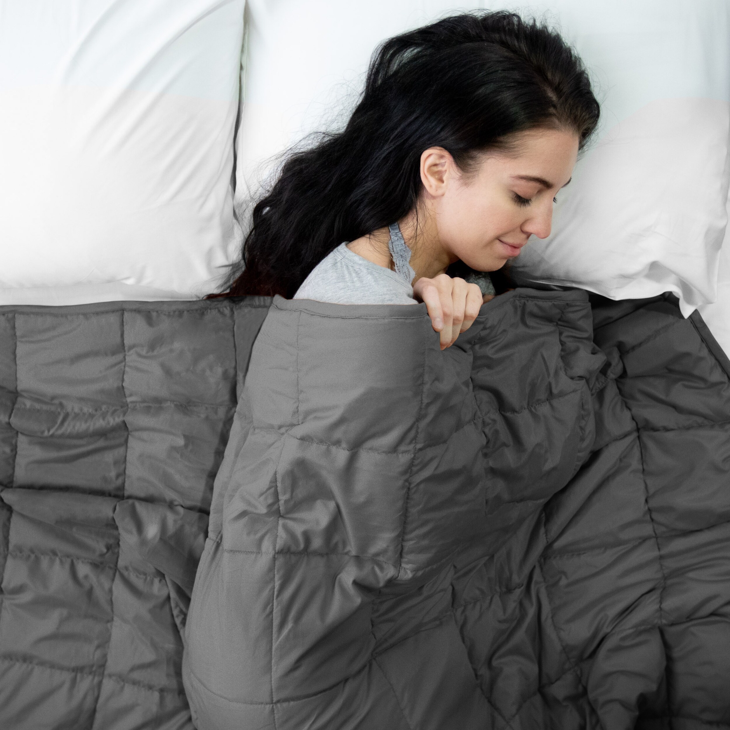 Weighted microfiber blanket on sale