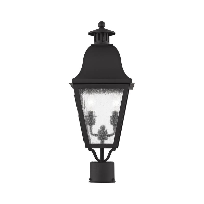 Livex Lighting Amwell Post Light with 2 Lights